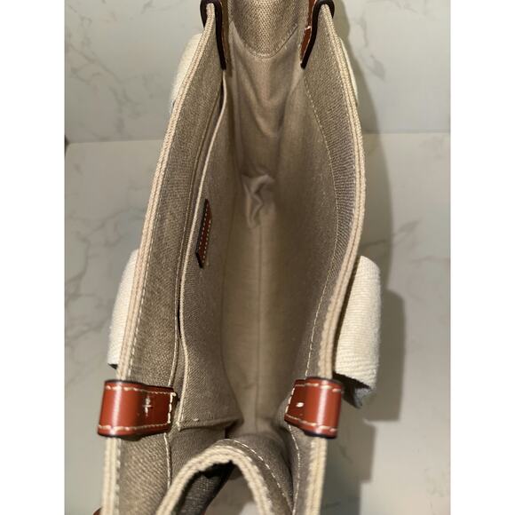 Chloe Woody Medium Linen Tote Bag - Excellent Condition - Picture 4 of 4
